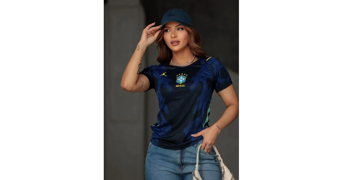 BRASIL LOCAL - AZUL - NEYMAR JR - MUJER